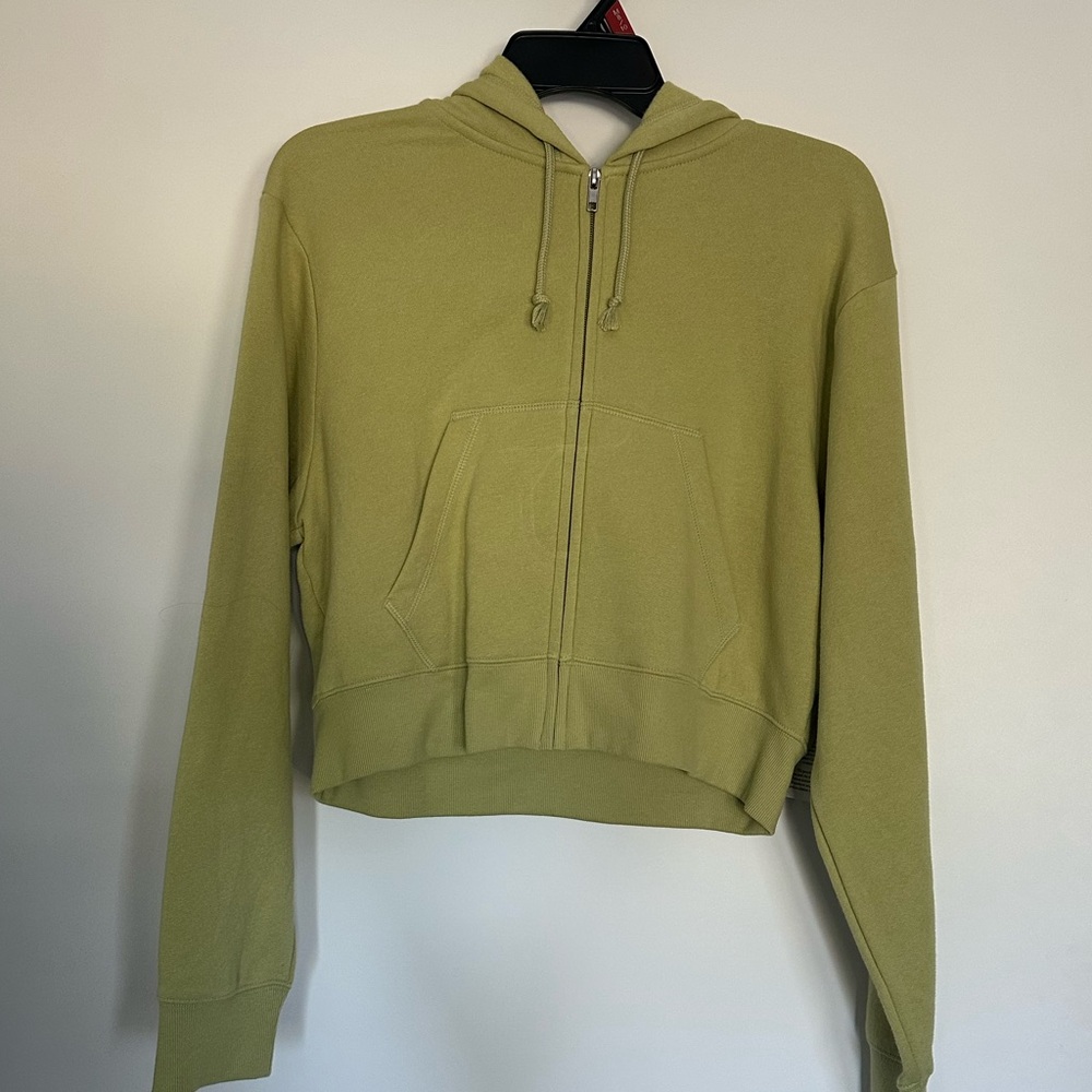 No Boundaries Olive Green Hoodie